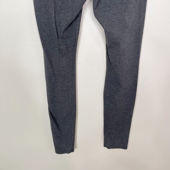 Hue Heather Womens Small S Gray Leggings Casual Cotton Stretch Pull On Grey - Picture 6 of 8